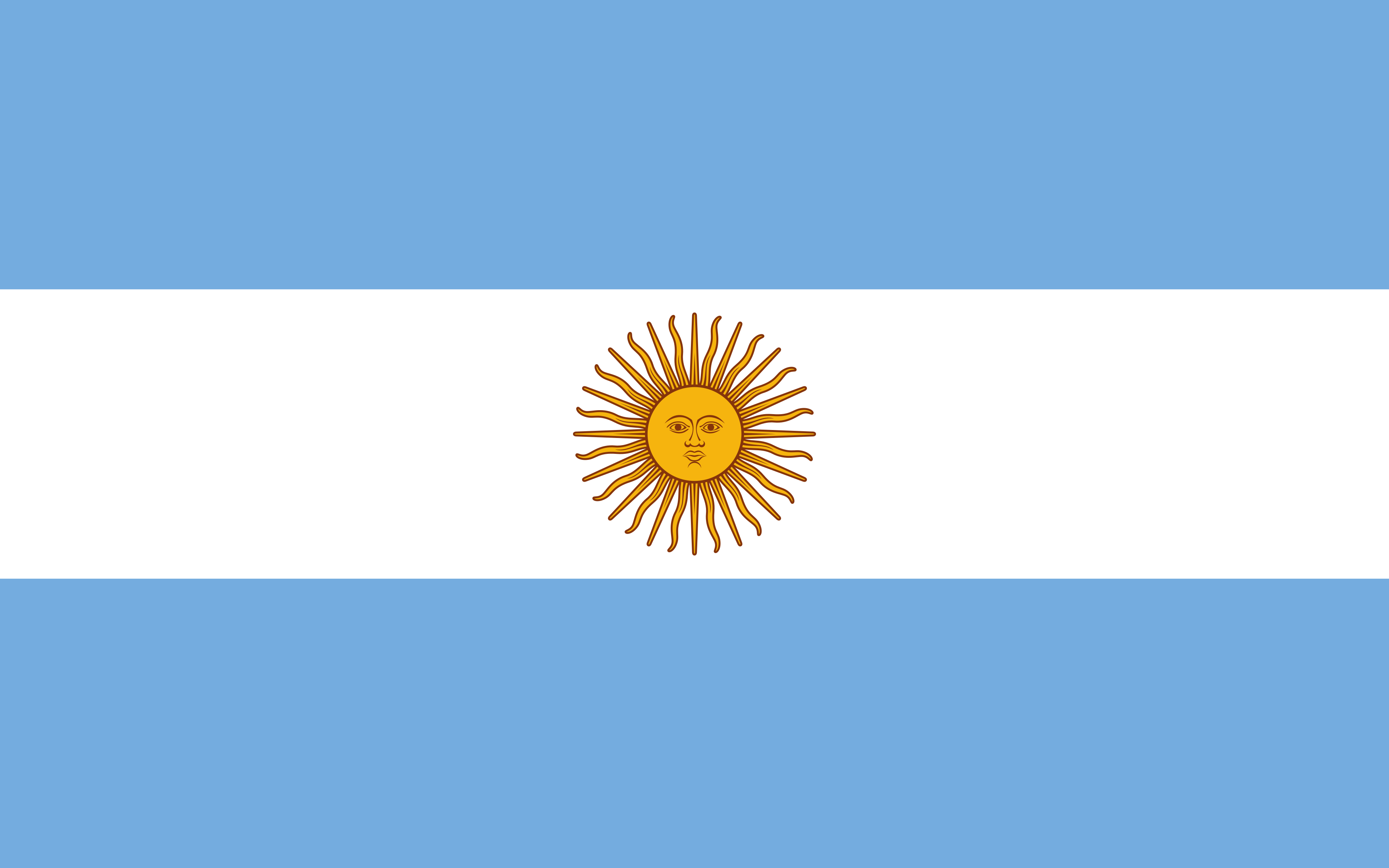 Imagem da bandeira do pas Argentina