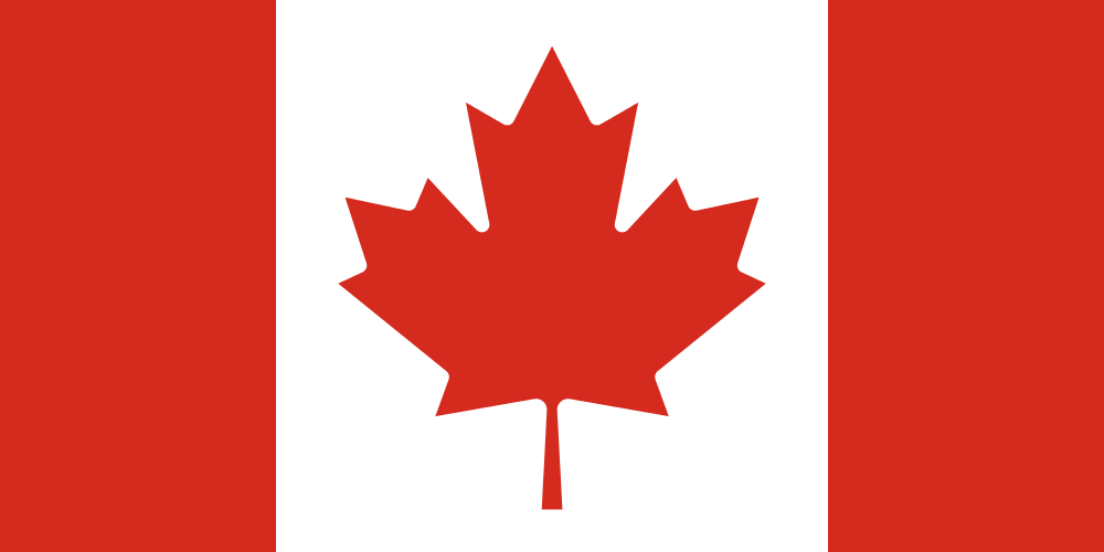 Imagem da bandeira do pas Canad