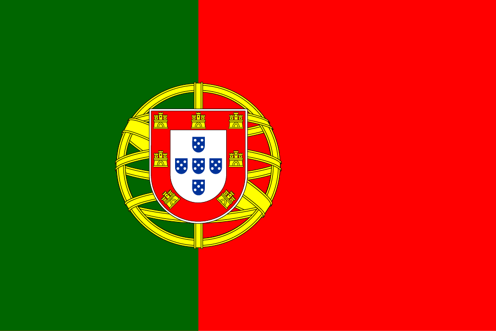 Imagem da bandeira do pas Portugal