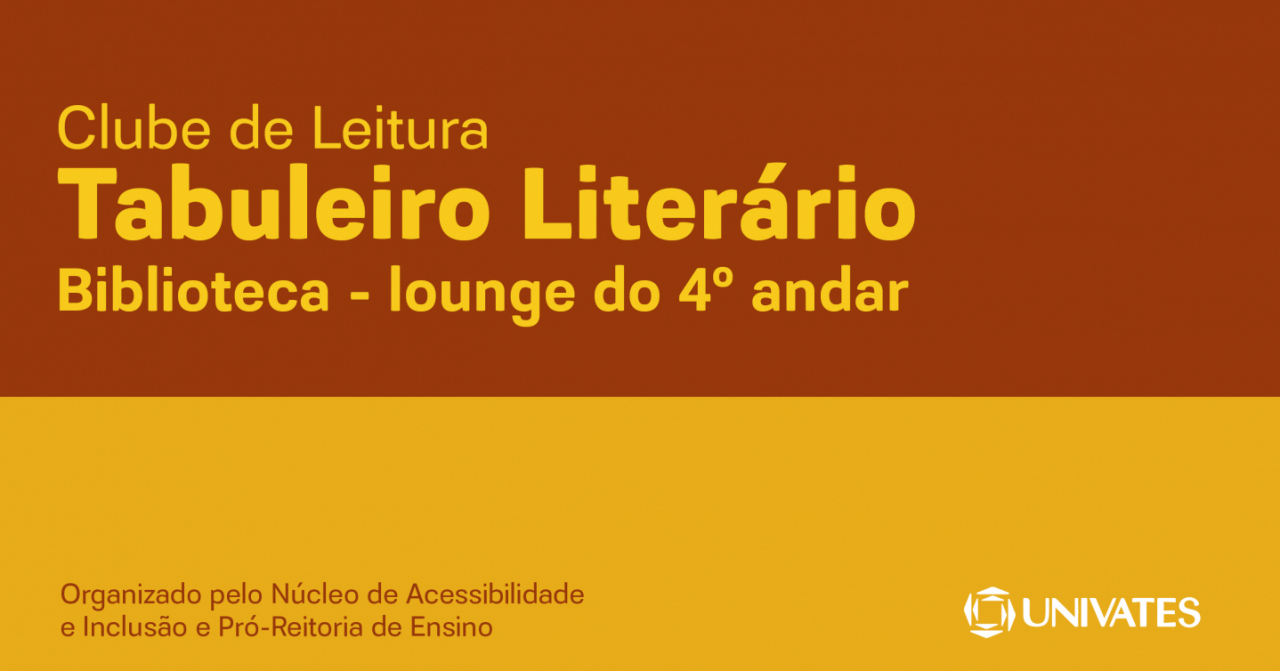 Clube de leitura - Tabuleiro literrio